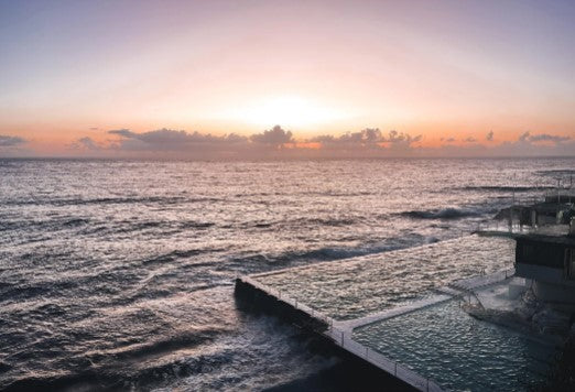 Sunrise on the Icebergs